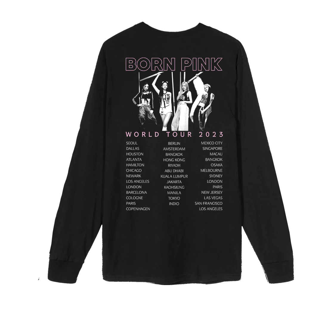 Born Pink Portrait Longsleeve Blackpink