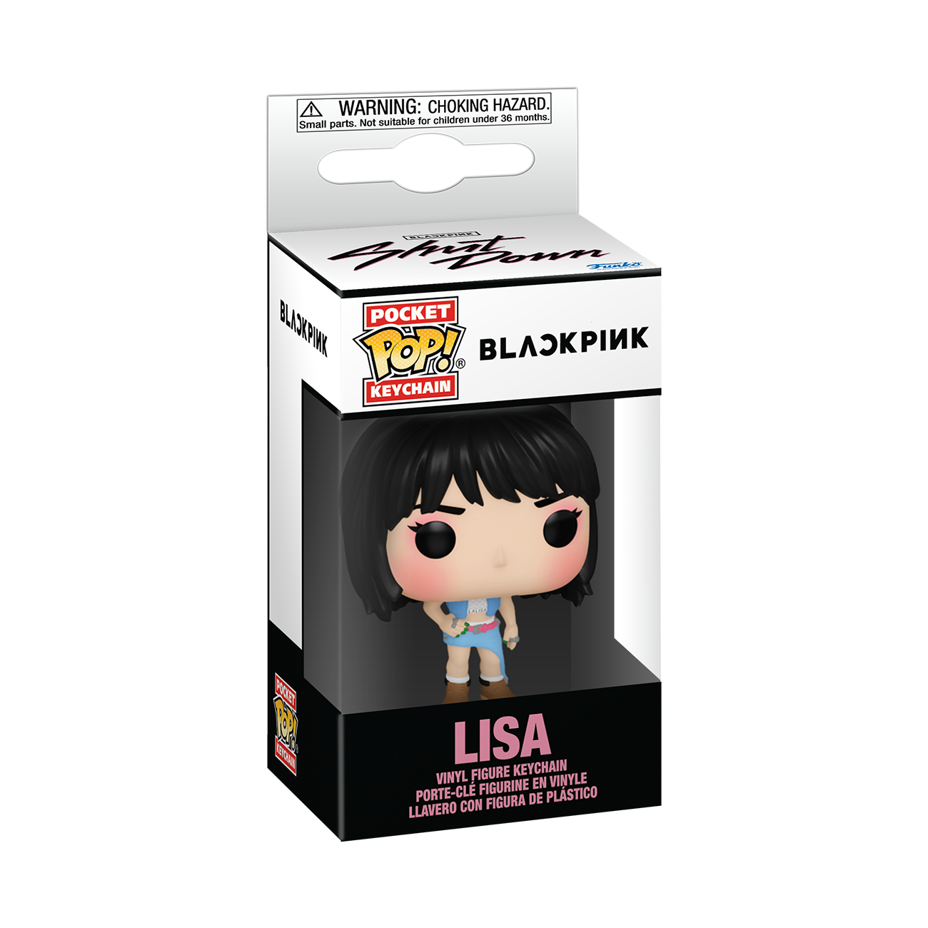 BLACKPINK - Lisa Pop! Shut Down Keychain