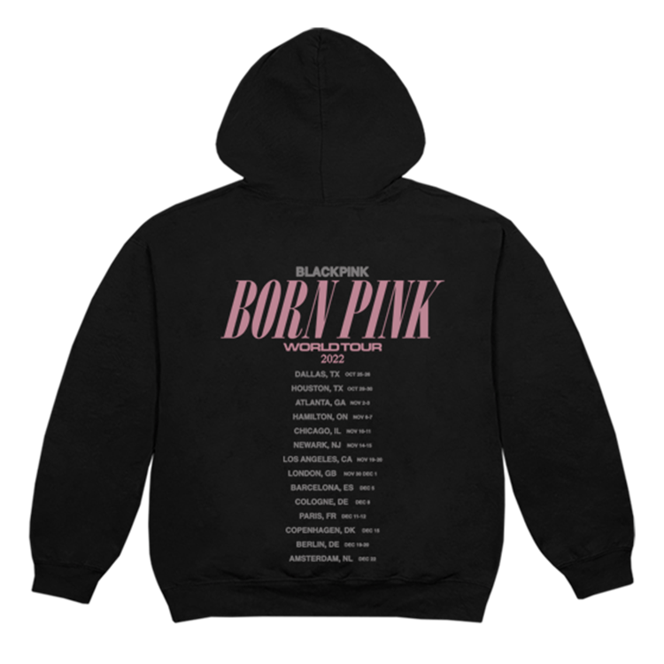 Born Pink 2022 Tour Logo Hoodie Blackpink